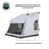 Overland Vehicle Systems - LD P.S.T. - Portable Safari Ground Tent Large, Grey Body and Grey Trim - 18252520