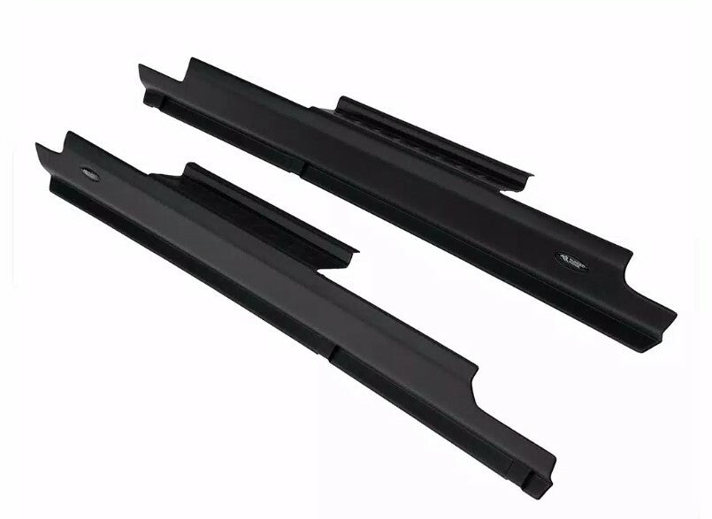 Rugged Ridge - ROCKER GUARD, BODY ARMOR;BLACK;JEEP - 11651.71