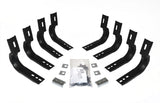 Go Rhino 684404680PS - 4" OE Xtreme Side Steps with Mounting Brackets Kit - Polished Stainless Steel