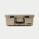 Decked - Halfrack 32 - D-co Case - includes one (1) D-co tray - tan with black latches - A0020-HRAK-TAN
