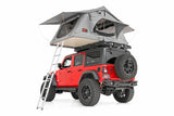 Rough Country - Roof Top Tent - Rack Mount - 12 Volt Accessory w Ladder Extension & LED Light Kit - 99049