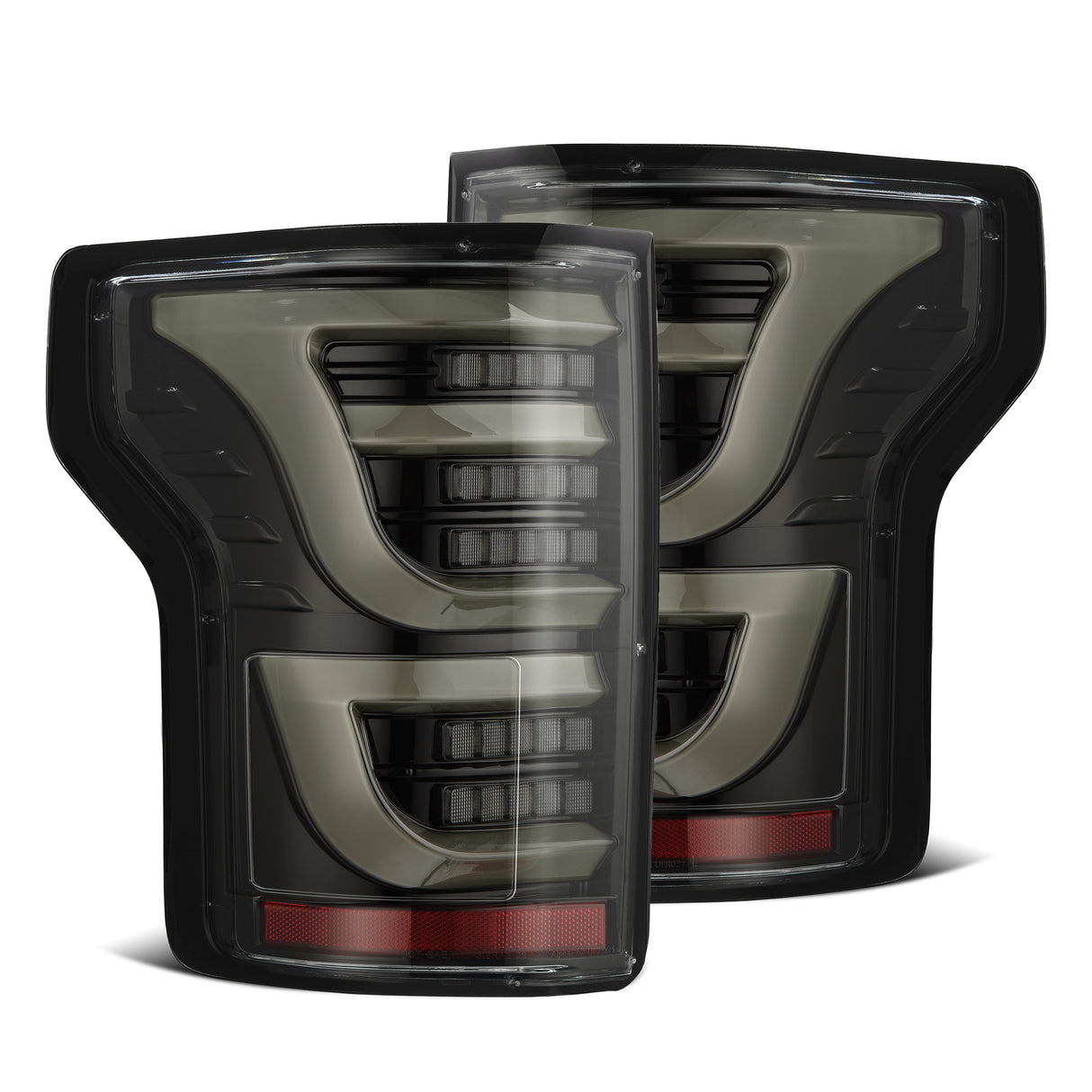 AlphaRex 652030 LED Taillights Alpha Black