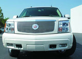 T-Rex Grilles - 1 Pc Horizontal Aluminum Billet Grille Insert - Re-Use OE Cadillac Logo with provided logo plate - 20182