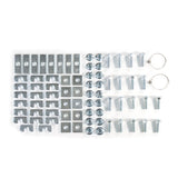 Curt - Custom 5th Wheel Brackets, Select Nissan Titan - 16470