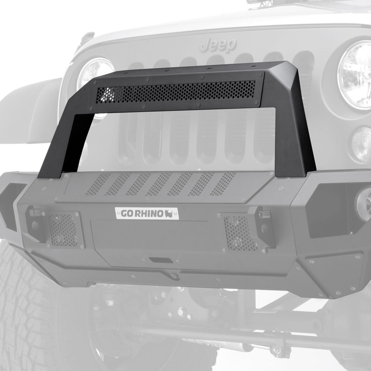 Go Rhino 25101T - Trailline 10 Light Mount Bar - Textured Black