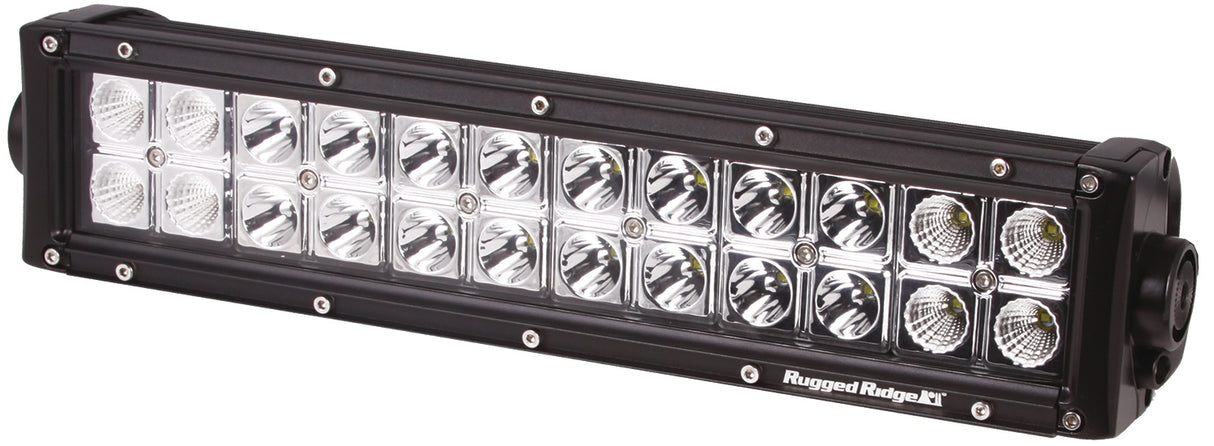 Rugged Ridge - 13.5 Inch LED Light Bar, 72 Watt, 6072 Lumens - 15209.11