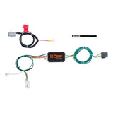 Curt - Custom 4-Flat, Select Mitsubishi Outlander, OEM Tow Package Required - 56296