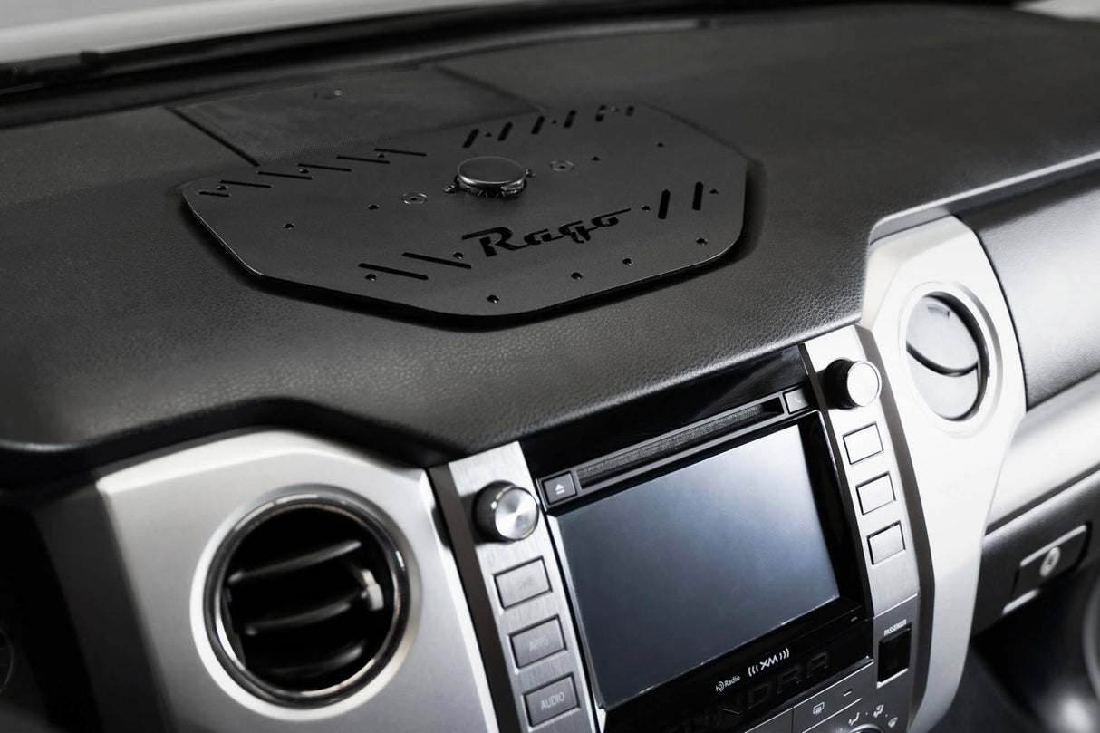 Rago Fabrication - 2014-2021 3rd Gen Toyota Tundra - Modular Dash Plate - R1419TTUNDM