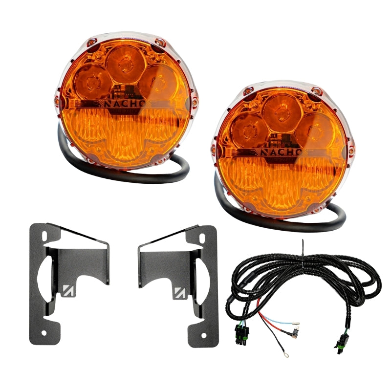 Nacho Offroad Technology - Sprinter Fog Light Kit Amber - V3SP3