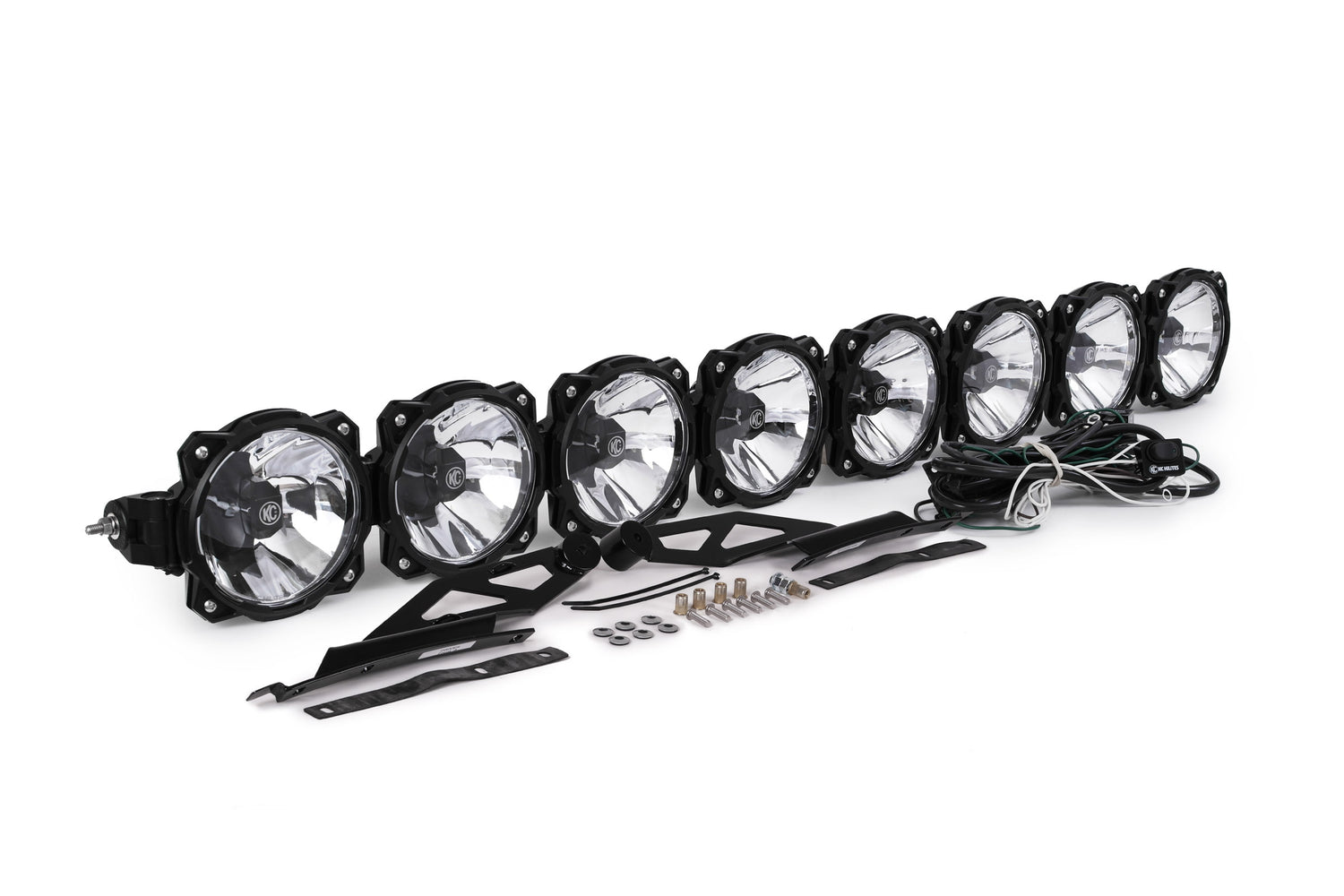 KC Hilites - Overhead Mount Bracket Set for 2005-2018 Toyota Tacoma - KC #7380 - 7380