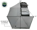 Overland Vehicle Systems - Nomadic Awning 270 Degree - Driver Side Dark Gray - 19519907