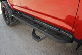 Go Rhino 6944256820T - RB20 Running Boards With Mounting Brackets & 2 Pairs of Drop Steps Kit - Protective Bedliner Coating