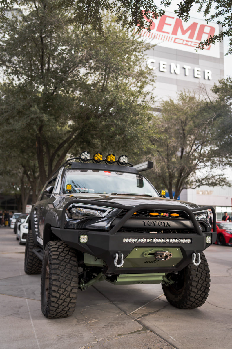 CBI - 5th Gen Toyota 4Runner Adventure Front Bumper /  2014-2020 Bare Metal / Steel - 200-000-011-184