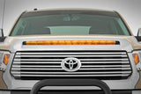 Rough Country - LED Light Kit - Hood Bulge - 40" White Amber Strip - Toyota Tundra (14-21) - 70847