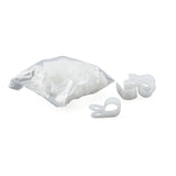 Curt - 3/8" I.D. Convoluted Slit Loom Tube Clamps (25-Pack) - 59828