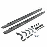 Go Rhino 69643687SPC - RB30 Slim Line Running Boards with Mounting Bracket Kit - Textured Black