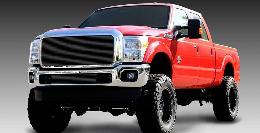 T-Rex Grilles - 1 Pc Horizontal Aluminum Billet Grille Insert - Does not fit XL base model with black utility grille - 20546B