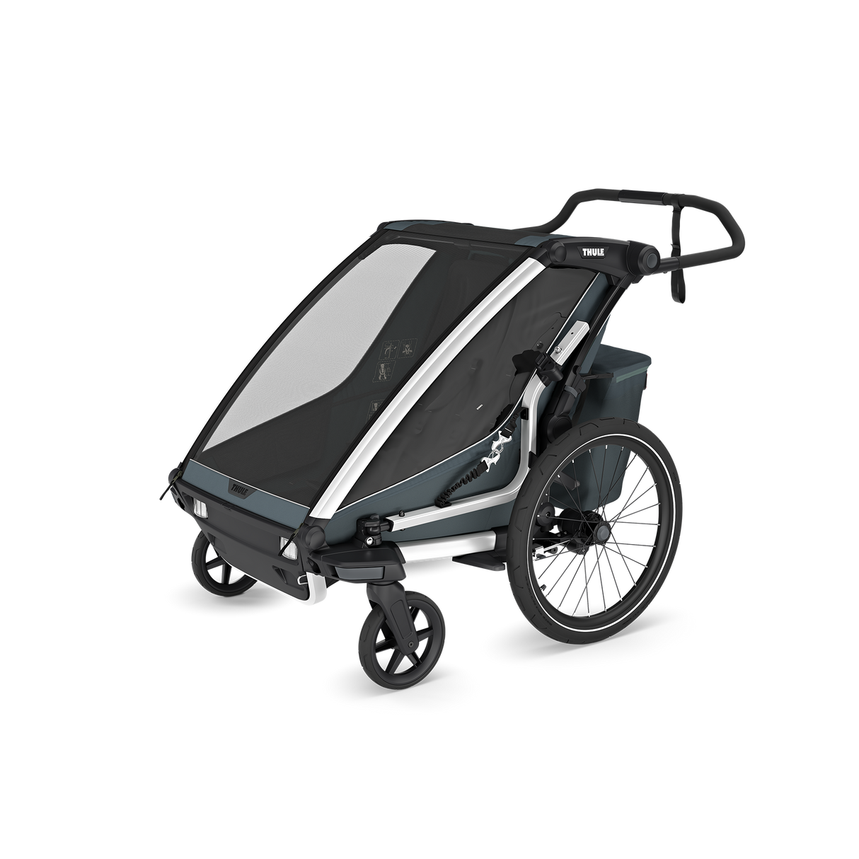 Thule - Chariot Cross 2 Double Dark Slate - 10201035