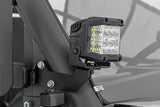 LED Light Kit - Cage Mount - 2(in.) Black Pair - White DRL - CFMOTO UFORCE 1000