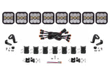 Diode Dynamics - SS5 Sport Universal CrossLink 8-Pod Lightbar White Combo - DD6802