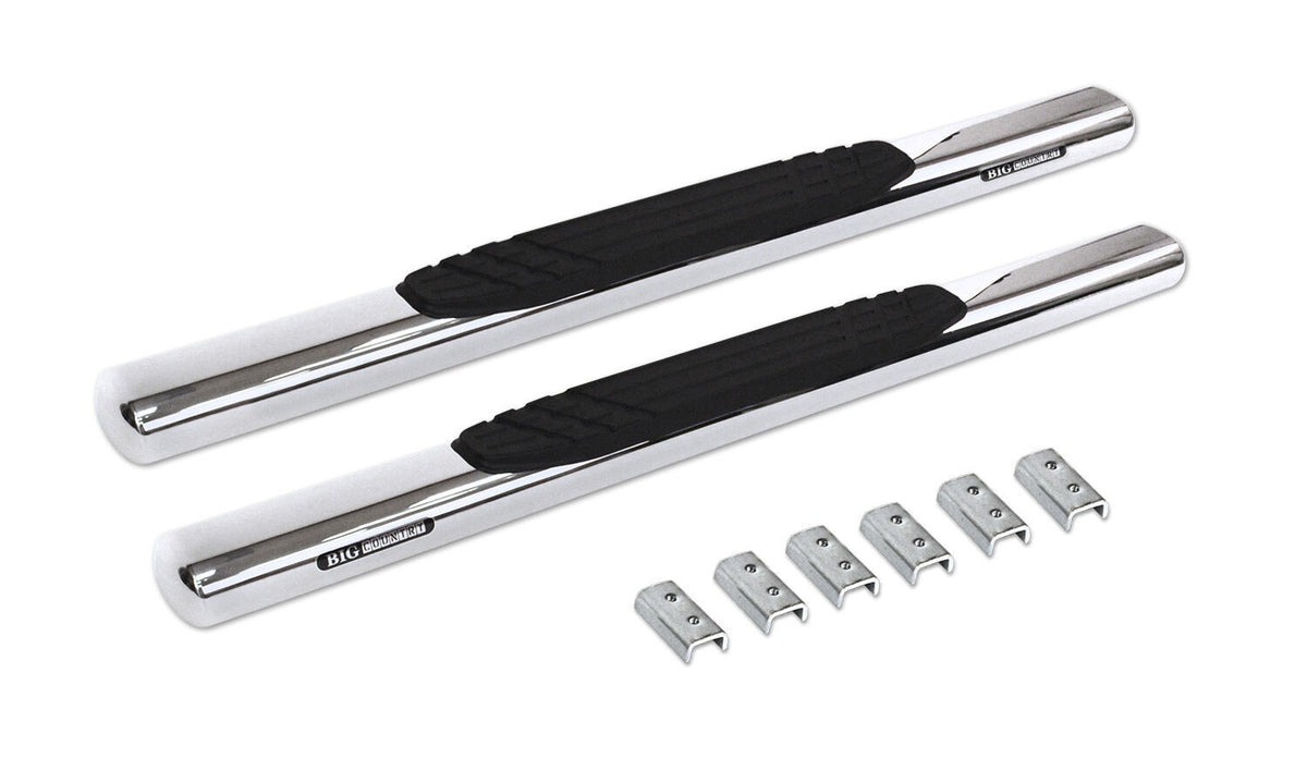 Go Rhino 686415552PS - 6" OE Xtreme SideSteps With Mounting Bracket Kit - Polished Stainless Steel