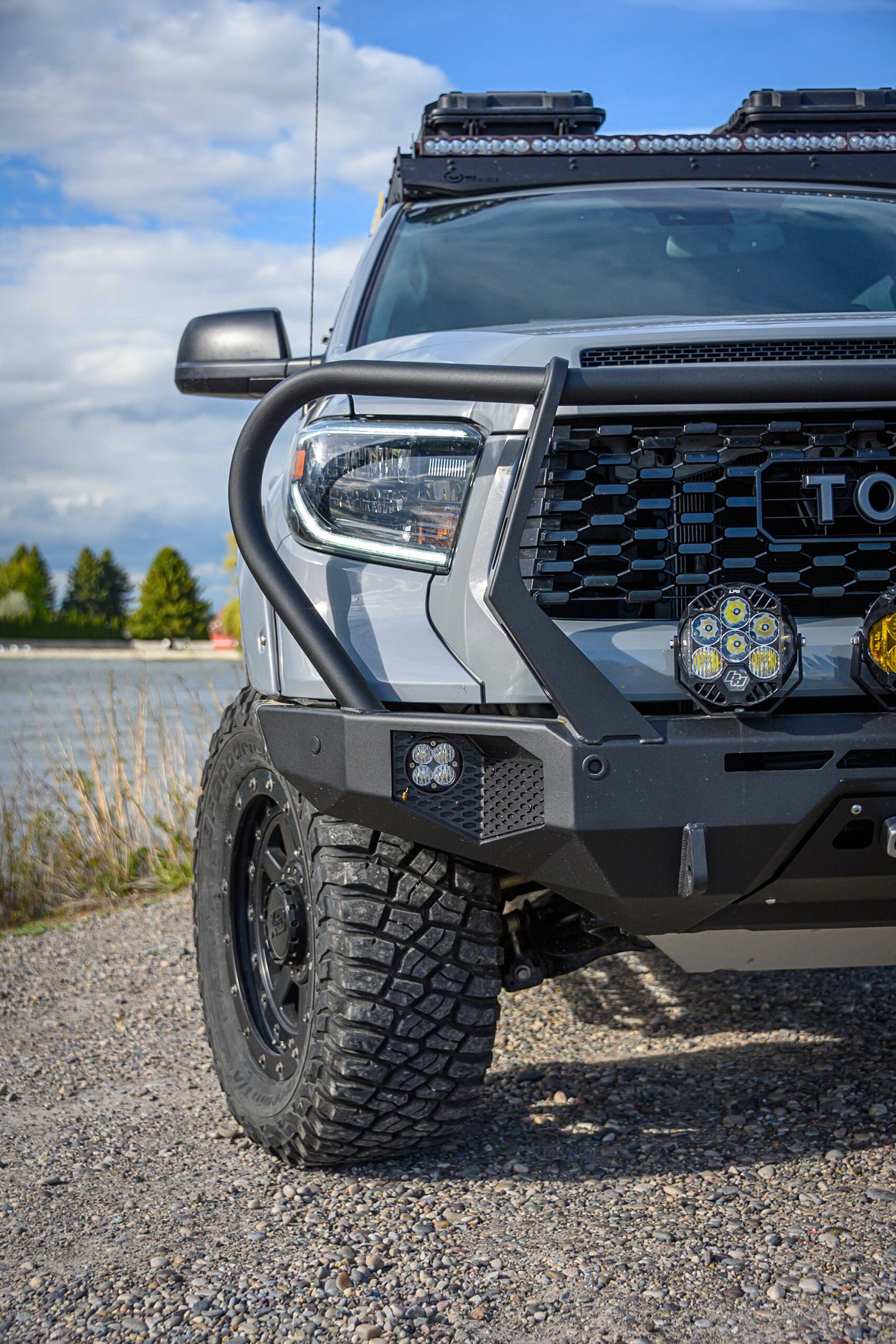 CBI - Tundra Adventure Series Front Bumper | 2014-2021- Bare Metal - 200-000-012-005
