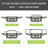 C4 Fabrication - Tacoma Overland Front Bumper / 4th Gen / 2024+ - 1224-32000-LB-01NA