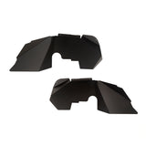 Rugged Ridge - Aluminum Inner Fender Liners; Black; 07-18 Jeep Wrangler JK - 11615.07