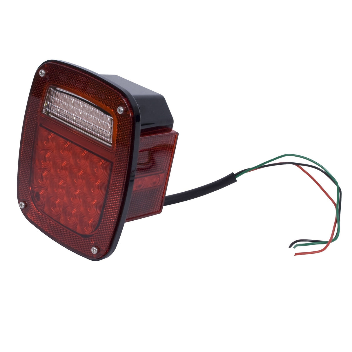 Rugged Ridge - LED Tail Light Assembly, Right Side; 76-06 Jeep CJ/Wrangler YJ/TJ - 12403.82