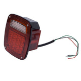 Rugged Ridge - LED Tail Light Assembly, Right Side; 76-06 Jeep CJ/Wrangler YJ/TJ - 12403.82