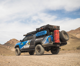 CBI - 3rd Gen Toyota Tacoma High Clearance Rear Bumper / Dual Swing Arm / Angled Tire Carrier / Powder Coated Black - 200-000-010-106