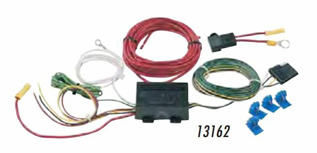 Husky Towing - 13162 Batt Power Adapts Turn & Stop Lights 108" Lgth Inc Lead Wire/Fuse Asm/Ny-Ties