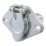 Curt - 4-Way Round Connector Socket (Vehicle Side) - 58070