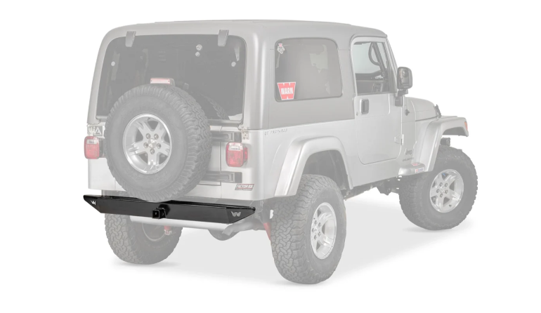 Warn - JEEP YJ AND TJ REAR BUMPER - 61857