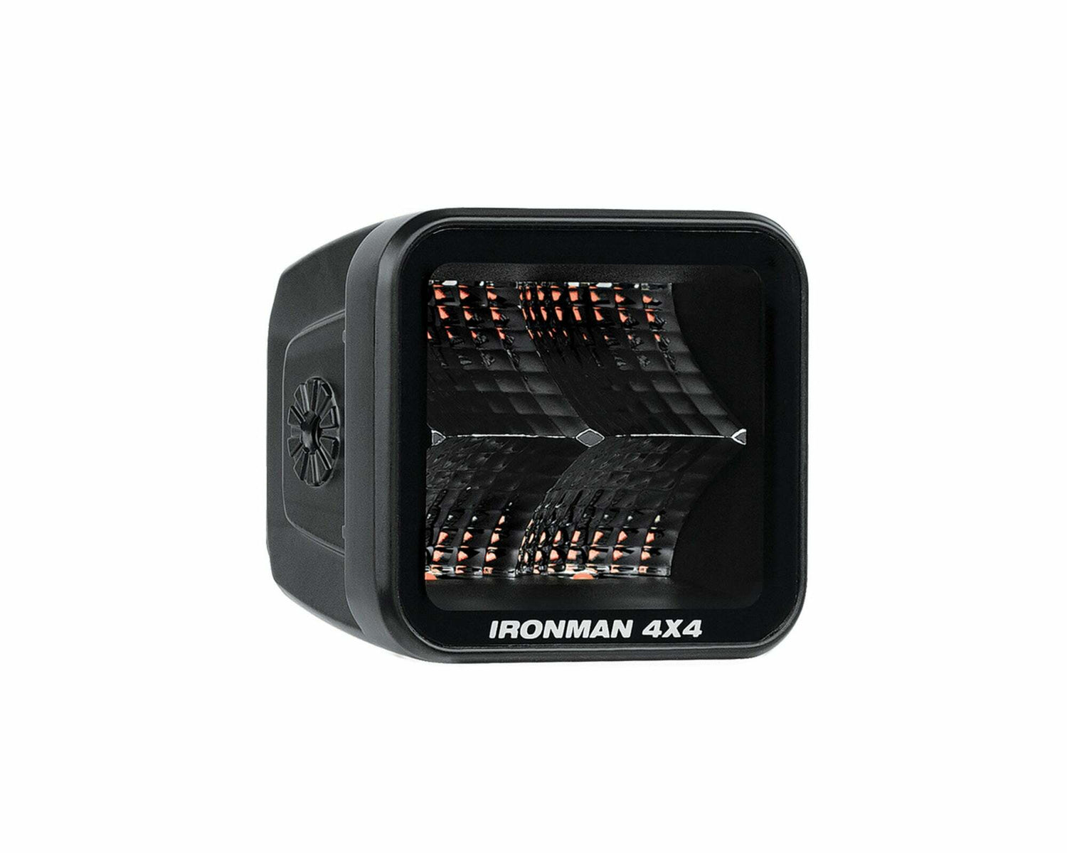 IronMan 4x4 - 2.8" LED Cube Light (Flood Beam  Red) - ILED20BFR