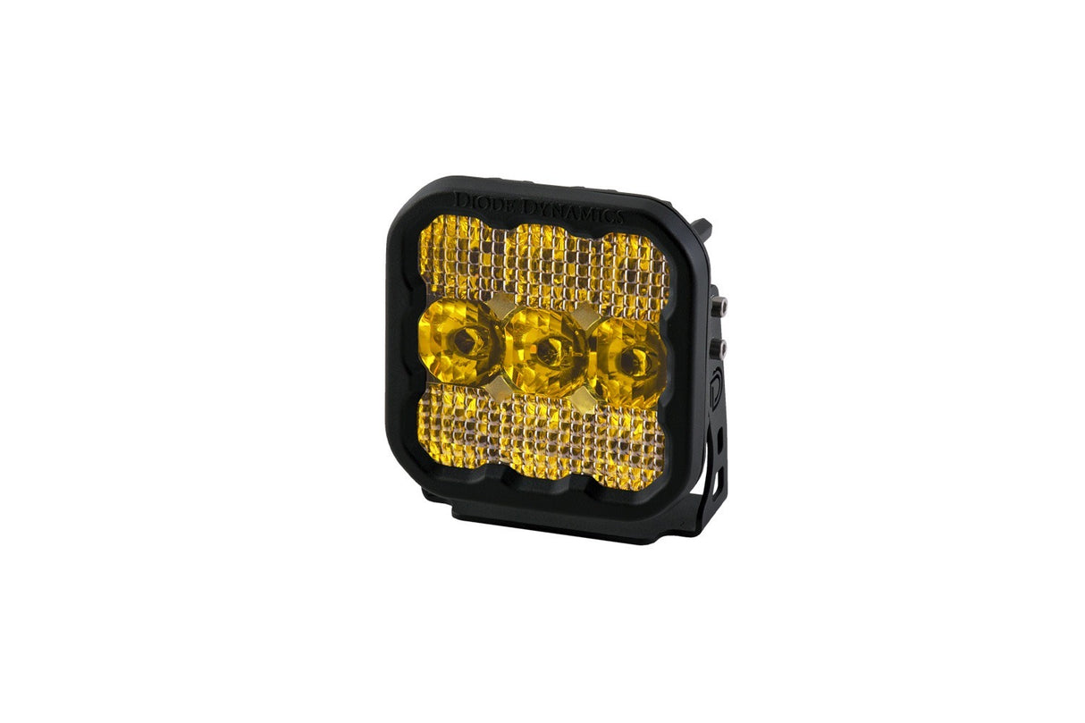 Diode Dynamics - SS5 LED Pod Sport Yellow Combo (single) - DD6772S