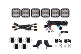 Diode Dynamics - Bronco SS5 6-Pod CrossLink Grille Lightbar Kit  Pro White Combo - DD7270