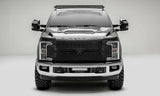 T-Rex Grilles - 1 Pc Laser Cut Pattern Mild Steel Stealth Laser X Grille Replacement - 7715471-BR