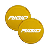 RIGID Industries - 363672 Light Cover For 360-Series 4 Inch LED Lights, Amber, Pair