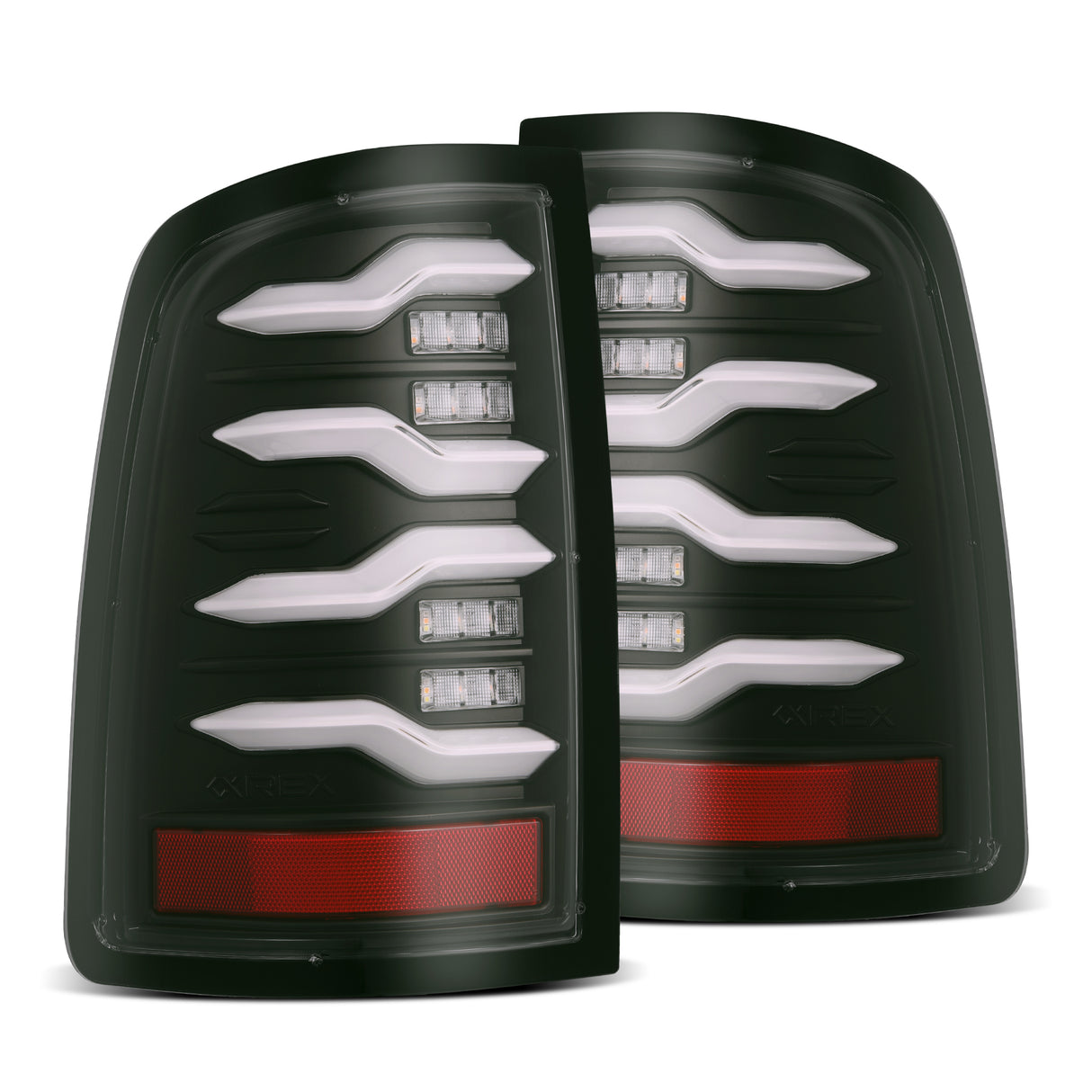 AlphaRex 640004 LED Taillights Black