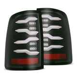 AlphaRex 640004 LED Taillights Black
