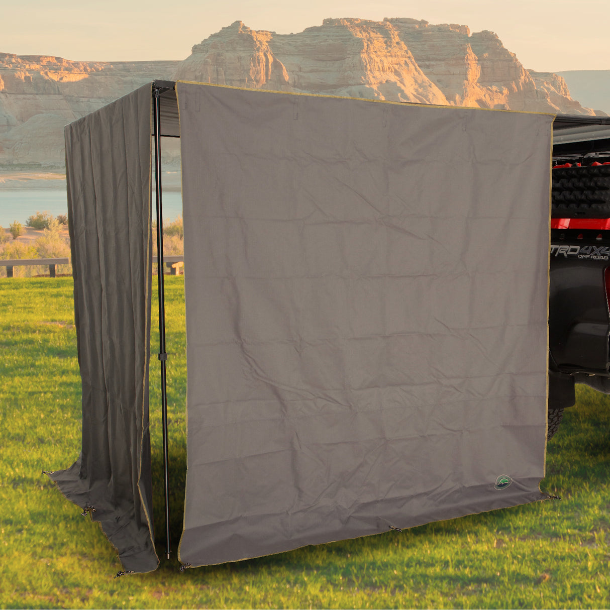 Overland Vehicle Systems - Overland Vehicle Systems Nomadic 6.5 Awning Side Shade Wall - 18089910