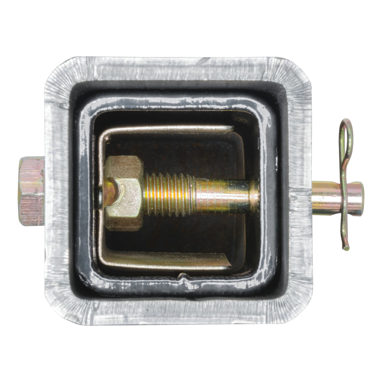 Curt - Anti-Rattle Hitch Pin and Shim (Fits 2" Receiver with 1/2" Hole) - 22321