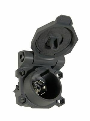 Husky Towing - 30175 Vehicle End 7 Way Round Without Lead Wire