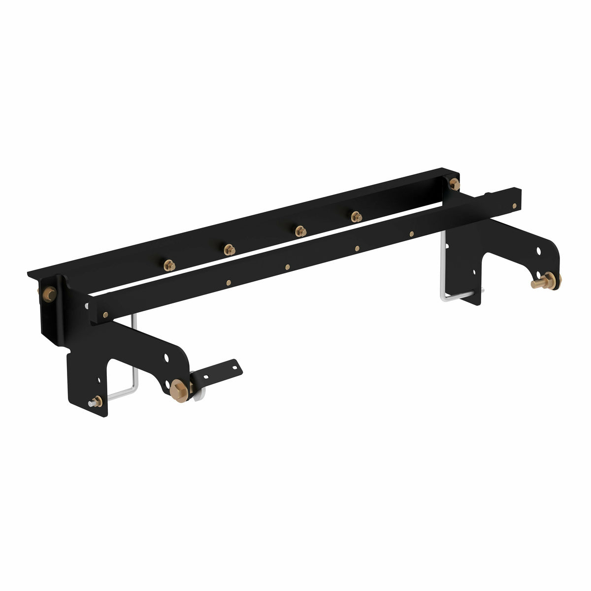 Curt - Double Lock EZr Gooseneck Install Brackets, Select Silverado, Sierra 2500, 3500 - 60648
