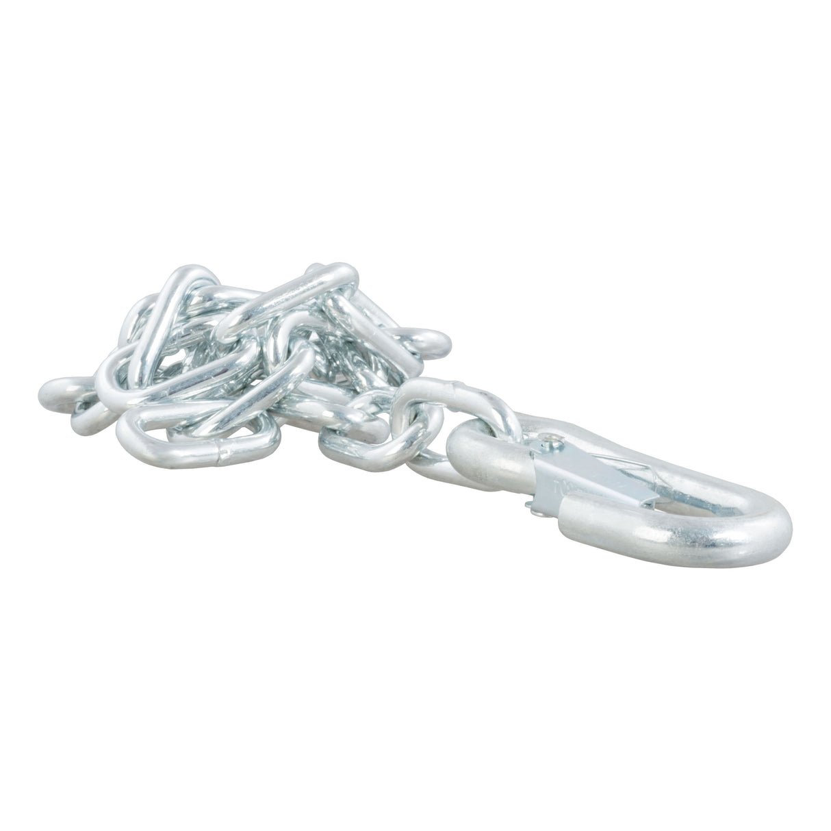 Curt - 27" Safety Chain with 1 Snap Hook (5,000 lbs, Clear Zinc) - 80313
