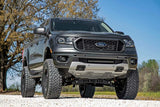 Rough Country - LED Light Kit - Bumper Mount - 6" Black Slimline Pair - Ford Ranger (19-23) - 70829