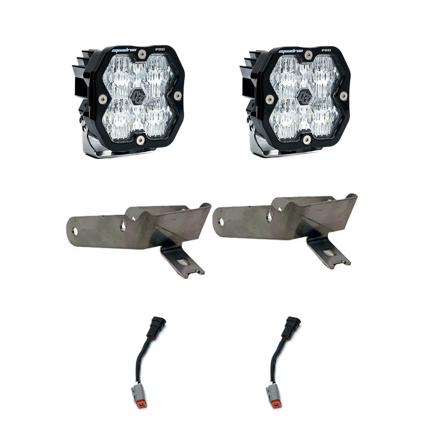 Baja Designs - 44-0080 Squadron 2.0 Pro Fog Pocket LIght Kit