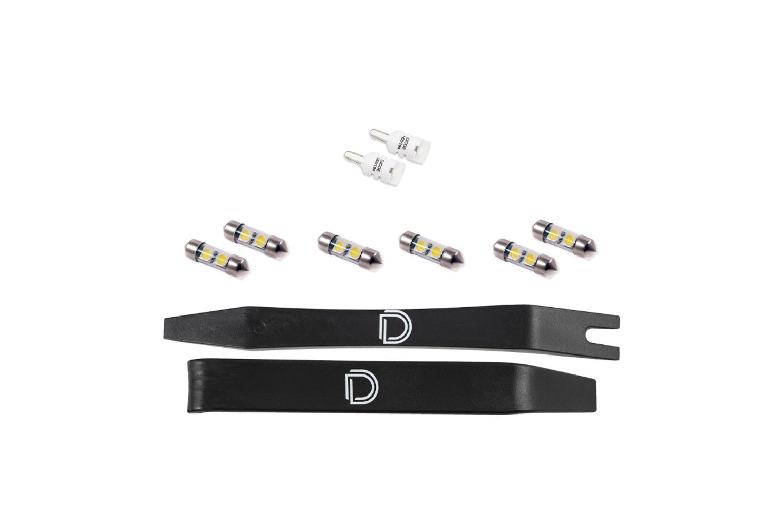 Diode Dynamics - Interior LED Kit for 2012-2018 Hyundai Veloster, Cool White Stage 1 - DD0535