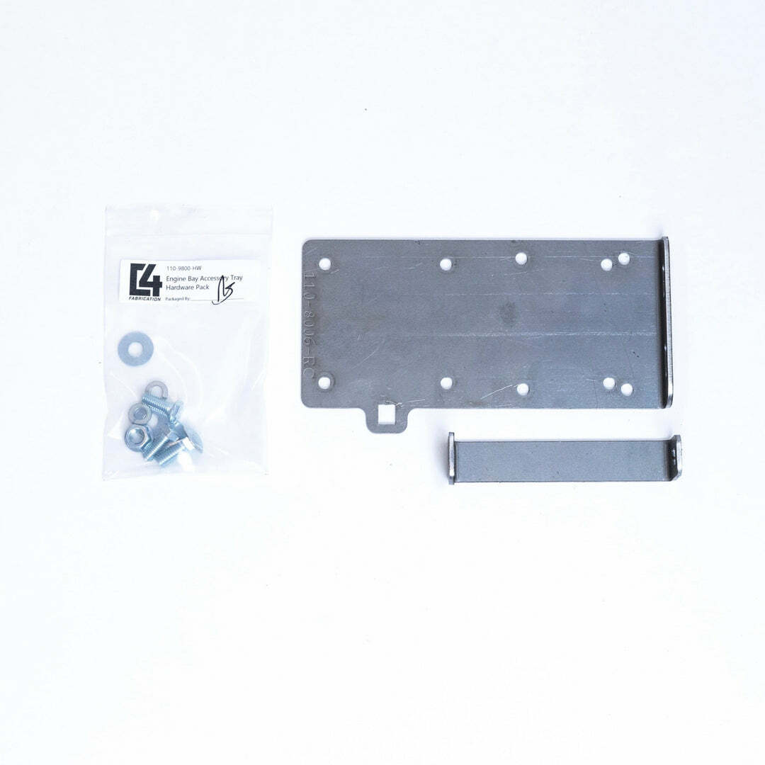 C4 Fabrication - 4Runner Engine Bay Accessory Tray - Driver Side / 5th Gen / 2010-2019 - 1100-8310